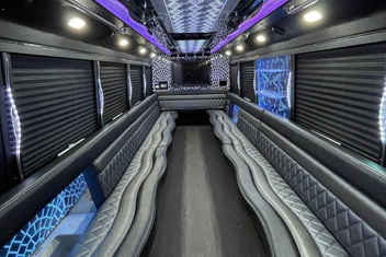 Centennial Party Bus Interior