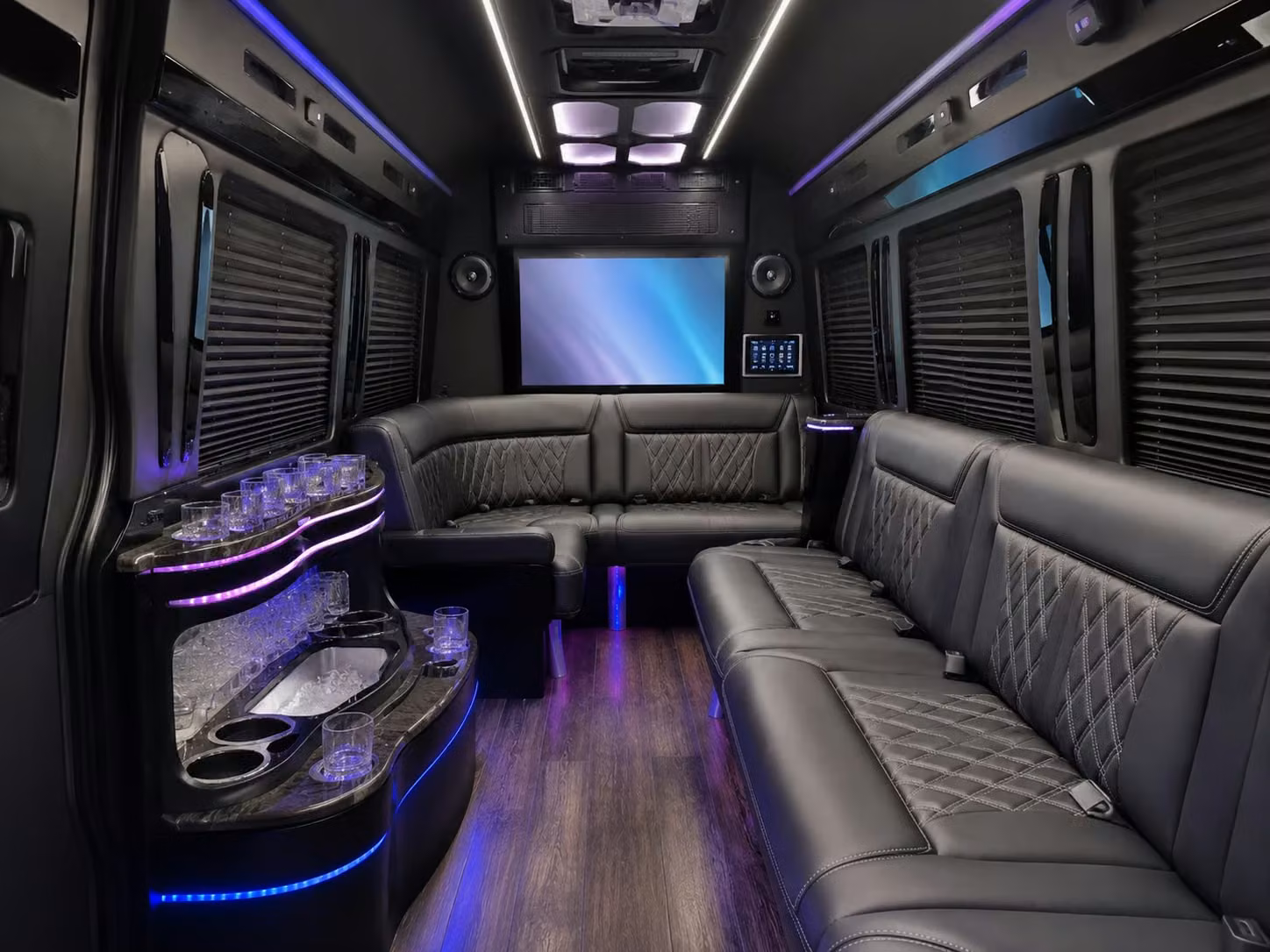 bus rental options for centennial trips