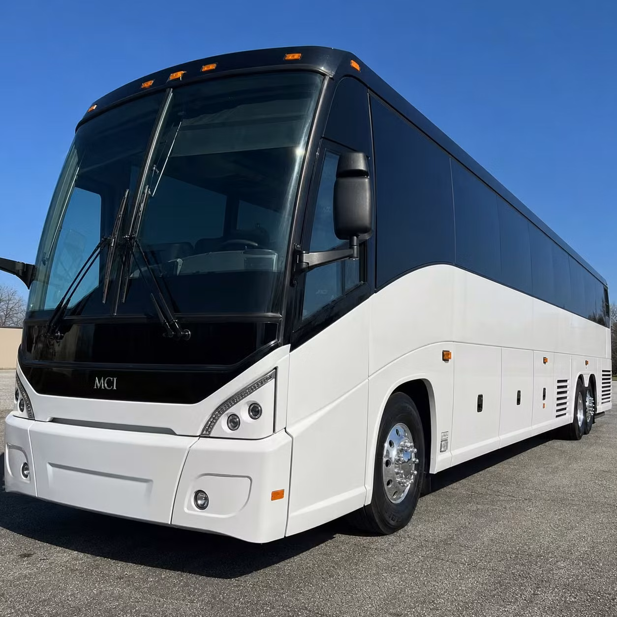 centennial charter bus rental exterior
