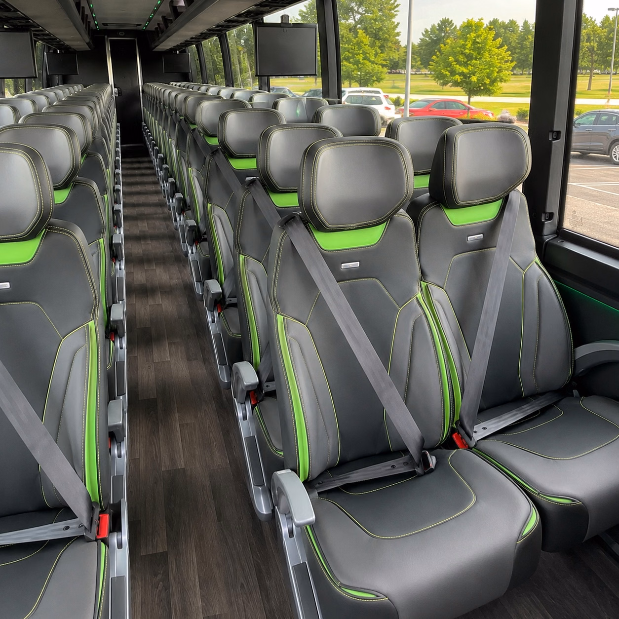 centennial charter bus rental inside