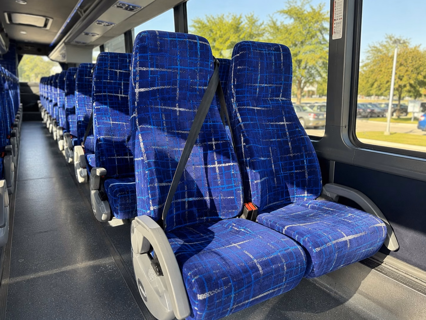 empower field at mile high is a whole lot more fun when a bus handles the drive