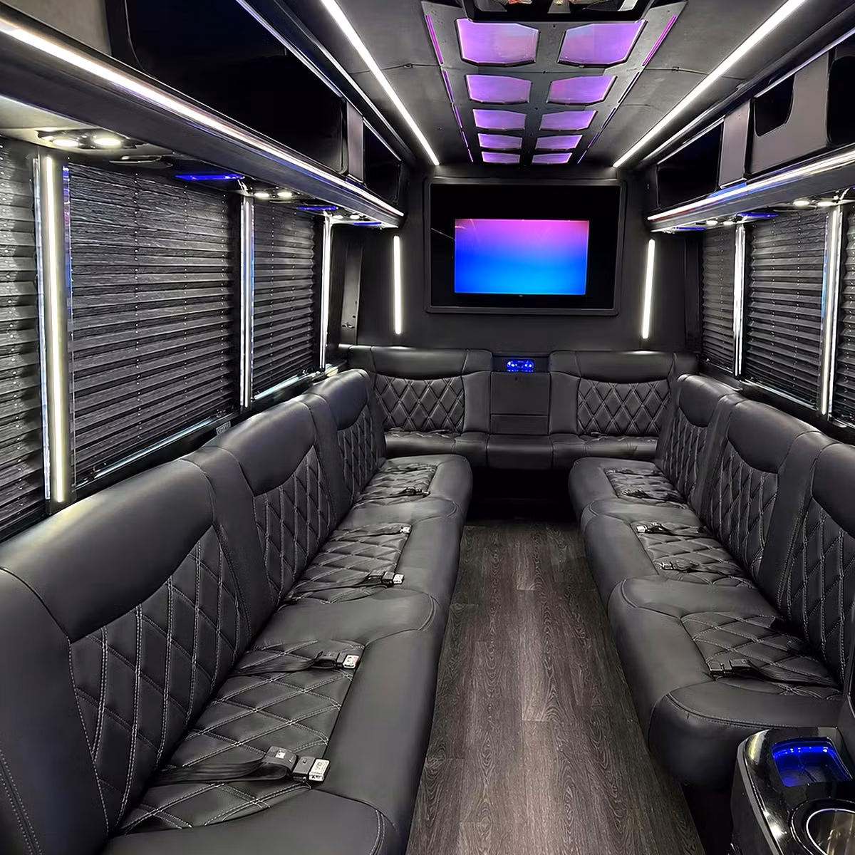 party bus interior