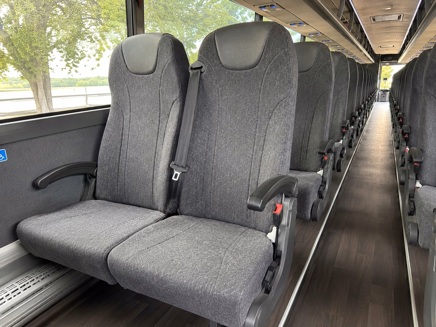 rent a shuttle bus for centennial wedding venues with limited parking