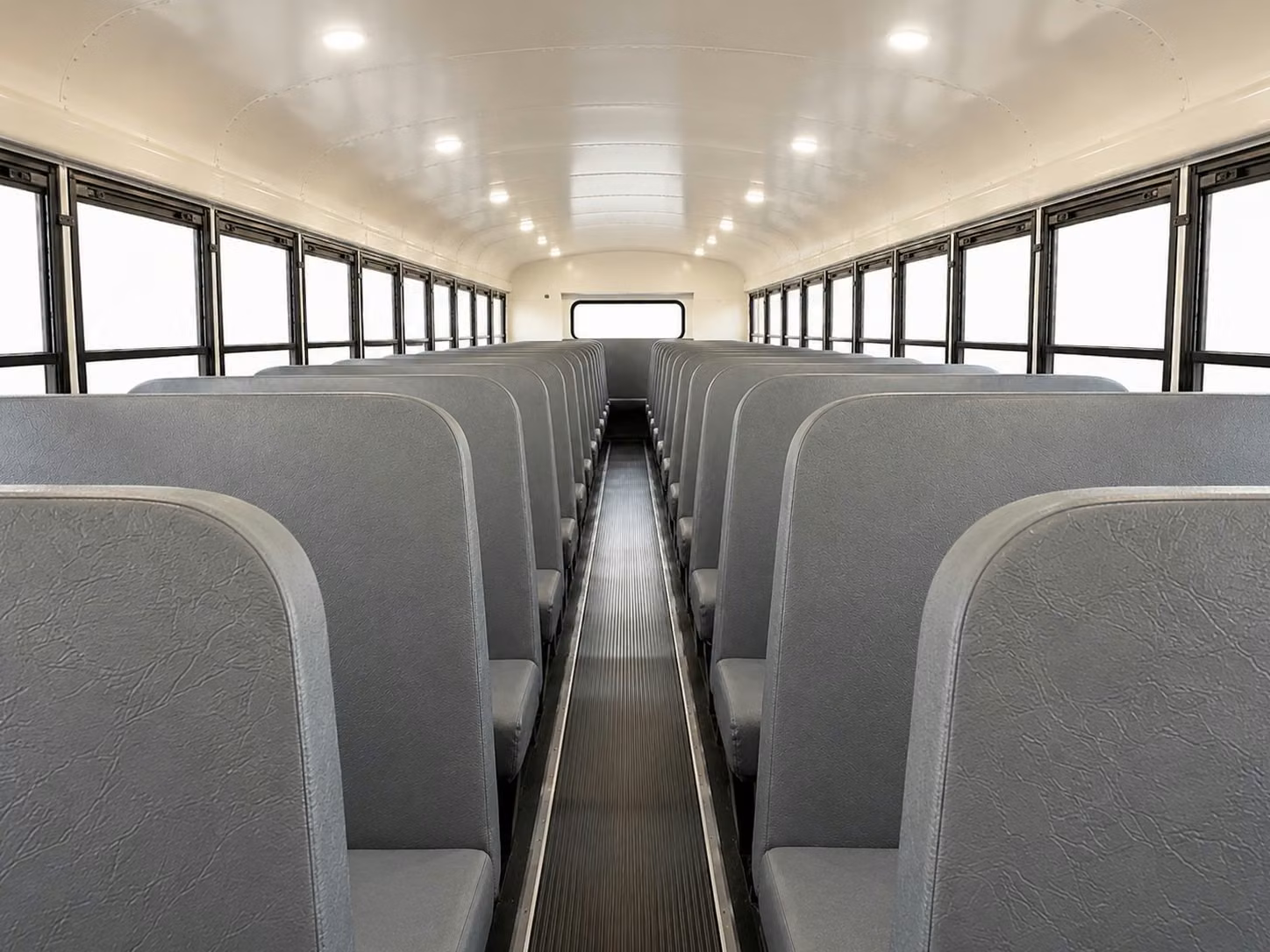 school bus interior